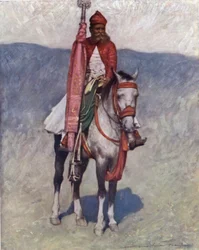 Ein Reiter aus Jaipur